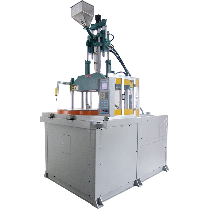 Disk vertical injection molding machine