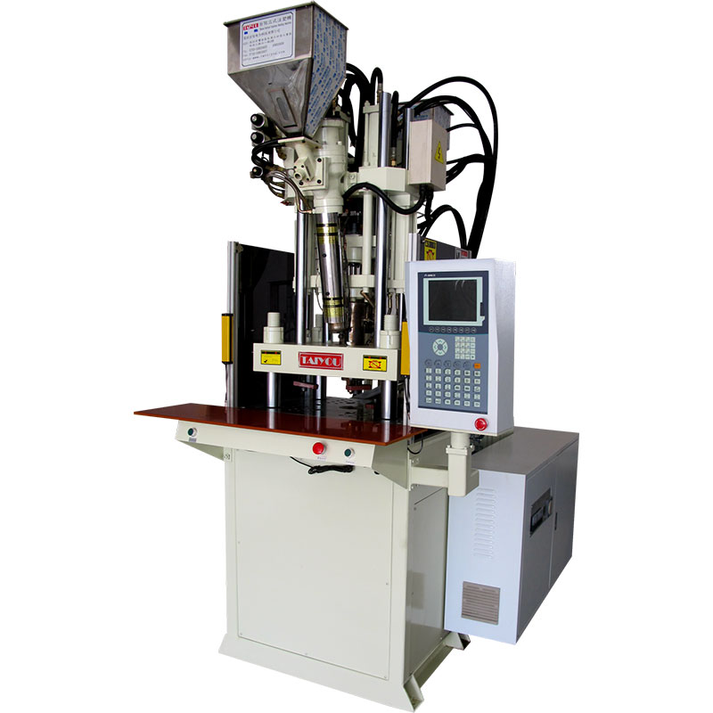 Color mixing vertical injection molding machine